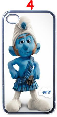 Cartoon Smurf iPhone Kılıf-Kapak 367