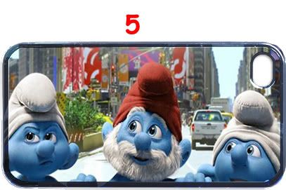 Cartoon Smurf iPhone Kılıf-Kapak 368