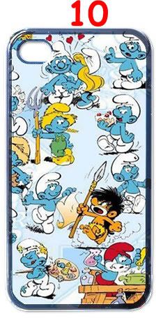 Cartoon Smurf iPhone Kılıf-Kapak 373