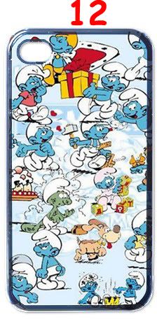 Cartoon Smurf iPhone Kılıf-Kapak 375