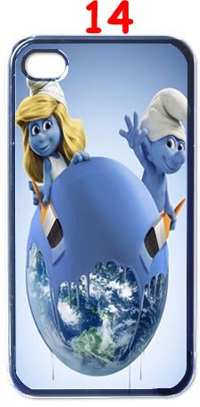 Cartoon Smurf iPhone Kılıf-Kapak 377