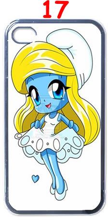 Cartoon Smurf iPhone Kılıf-Kapak 380