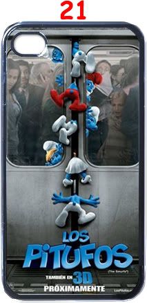 Cartoon Smurf iPhone Kılıf-Kapak 384