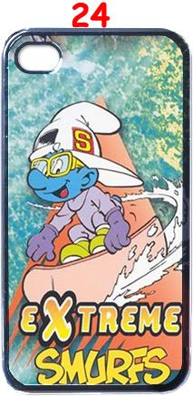 Cartoon Smurf iPhone Kılıf-Kapak 387