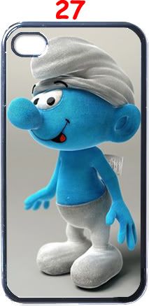 Cartoon Smurf iPhone Kılıf-Kapak 390