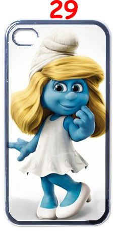 Cartoon Smurf iPhone Kılıf-Kapak 392