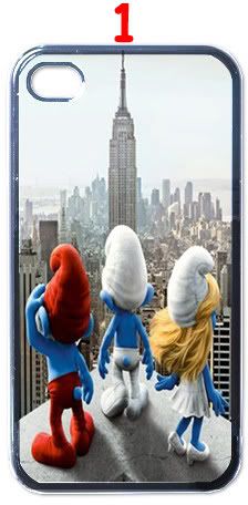 Cartoon Smurf iPhone Kılıf-Kapak 393