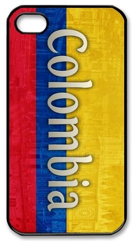 COLOMBIA Bogotá Colombian country FLAG  iPhone Kılıf-Kapak  504
