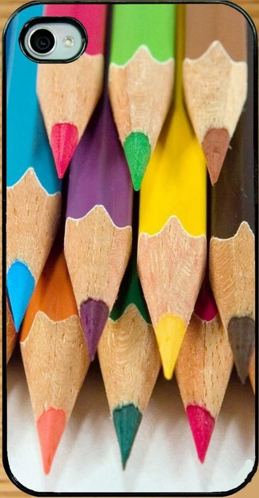 Color Pencil Rainbow  iPhone Kılıf-Kapak  506