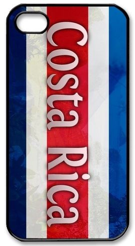 COSTA RICA rican Tico San José FLAG  iPhone Kılıf-Kapak  513
