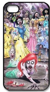 Disney Princess Zombie Mermaid iPhone Kılıf-Kapak 566
