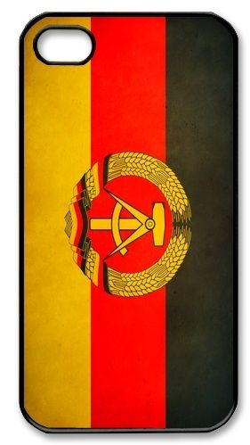 EAST GERMANY GERMAN Counrty FLAG iPhone Kılıf-Kapak 605