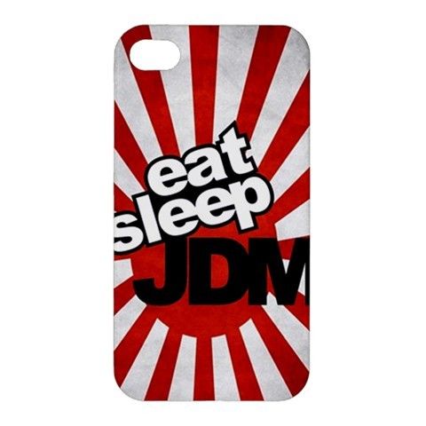EAT SLEEP JDM Rising Sun Japan FLAG Sports Decal Racing iPhone Kılıf-Kapak 606