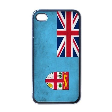 FIJI beautiful country FLAG Fijian Islander iPhone Kılıf-Kapak 626