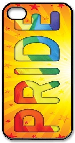 GAY PRIDE Rainbow stars FLAG Lesbian Bisexual LGBT iPhone Kılıf-Kapak 713