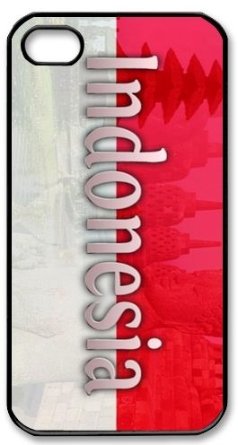 INDONESIA Indonesian Jakarta FLAG  iPhone Kılıf-Kapak  839