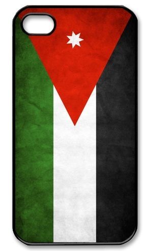 JORDAN Amman Jordanian FLAG iPhone Kılıf-Kapak 962