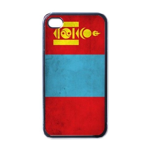 MONGOLIA Mongolian Mongol Country Flag iPhone Kılıf-Kapak 252