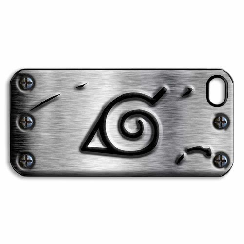Naruto shippuden konowa Ninja Clan symbol head bandage iPhone Kılıf-Kapak 293