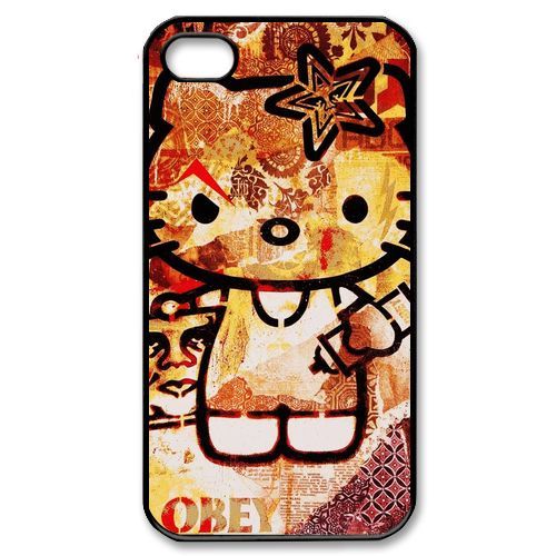 Obey Hello Kitty iPhone Kılıf-Kapak 327