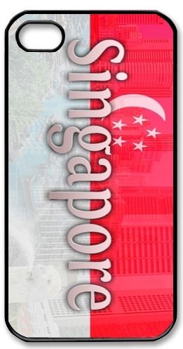 SINGAPORE Singaporean Country FLAG iPhone Kılıf-Kapak 611