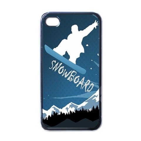 SNOWBOARDING SNOWBOARDER SNOW BOARD iPhone Kılıf-Kapak 643