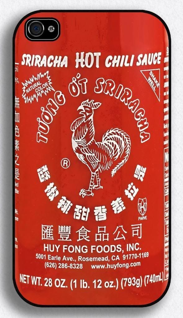 Sriracha Hot Sauce Spicy Red iPhone Kılıf-Kapak 661