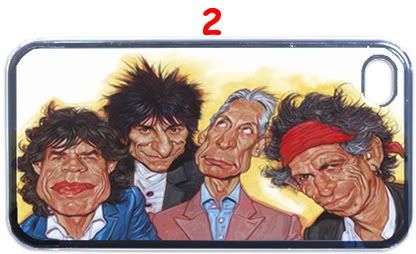 The Rolling Stones Mick Jagger  iPhone Kılıf-Kapak 805