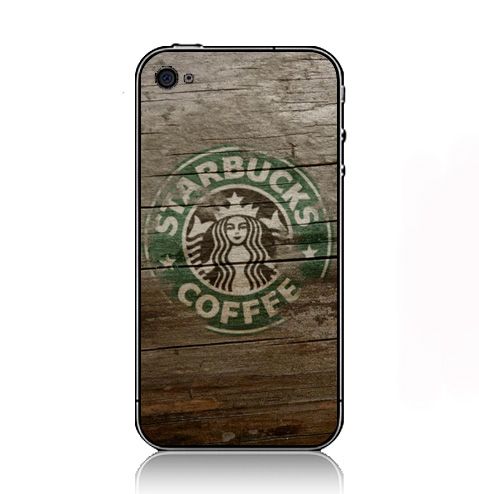 Wood Coffee Starbucks iPhone Kılıf-Kapak 913