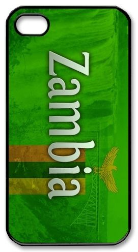 ZAMBIA Zambian Lusaka Country FLAG iPhone Kılıf-Kapak 996