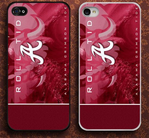 alabama crimson iPhone Kılıf-Kapak 064