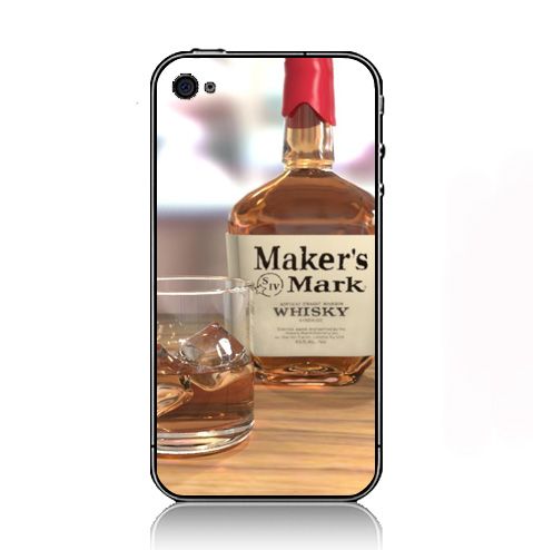 Alcohol Whiskey Drinks Liquor Maker'S Mark iPhone Kılıf-Kapak 071