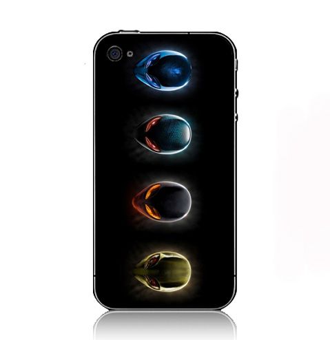 Alienware Alien Life Forms iPhone Kılıf-Kapak 077