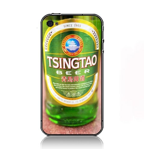 Beers Bottles Alcohol Tsingtao iPhone Kılıf-Kapak  140