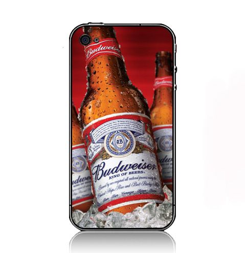 Beers Budweiser Ice Cubes iPhone Kılıf-Kapak  141