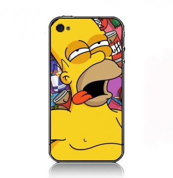 Beers Cartoons Food Ice Cream Homer Simpson iPhone Kılıf-Kapak  143