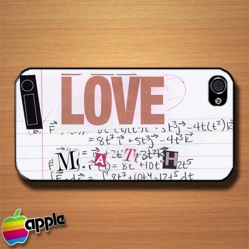 I Love Math iPhone Kılıf-Kapak  333