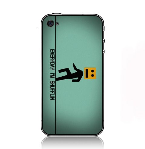 Music Red Robots Humor Bot Dancing Lmfao Shuffle! iPhone Kılıf-Kapak  458