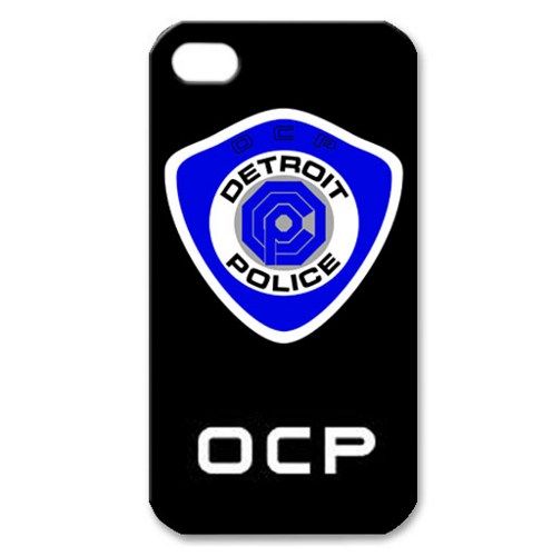 Robocop Detroit Police Badge iPhone Kılıf-Kapak  569