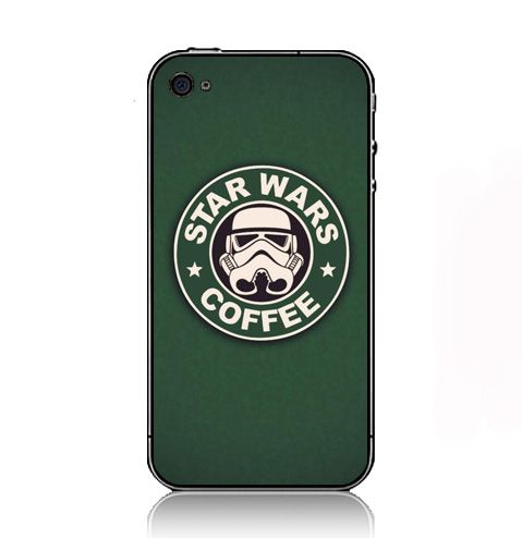 Star Wars Stormtroopers Coffee Starbucks iPhone Kılıf-Kapak  590