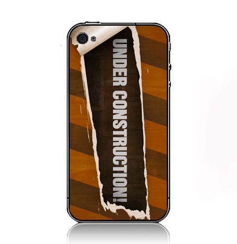 Text Warning Website Ripped Label iPhone Kılıf-Kapak  674