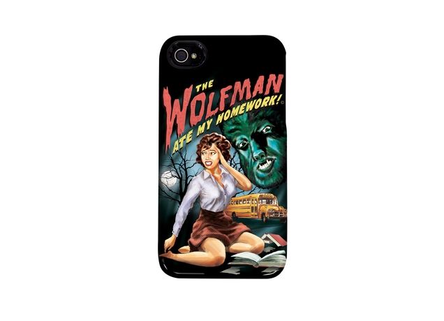 The Wolfman Ate My Homework iPhone Kılıf-Kapak  721