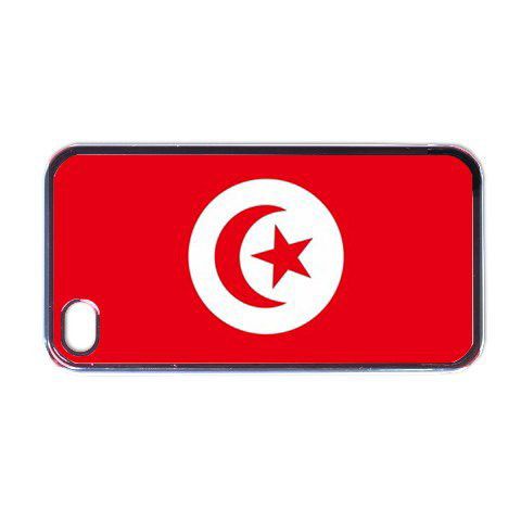 Tunisia flag iPhone Kılıf-Kapak 773