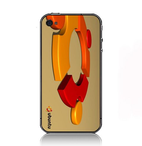 Ubuntu logos iPhone Kılıf-Kapak 787