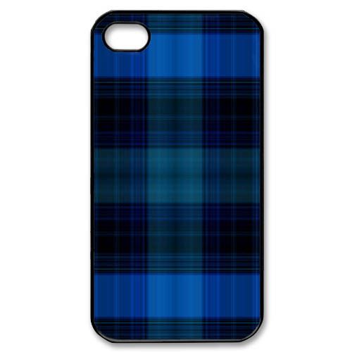 Unique Design Blue Plaid Pattern iPhone Kılıf-Kapak 792