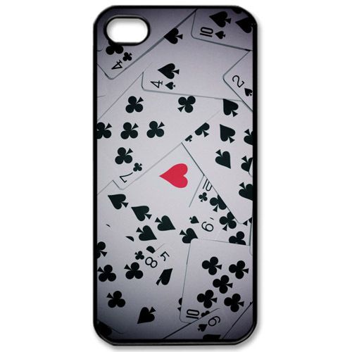 Unique Design Game Card Pattern iPhone Kılıf-Kapak 796