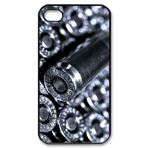 Unique Design Silver Bullets Pattern iPhone Kılıf-Kapak 800