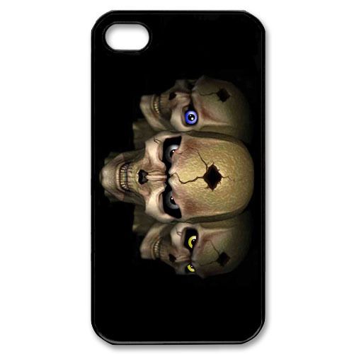 Unique Design Skull Pattern iPhone Kılıf-Kapak 802