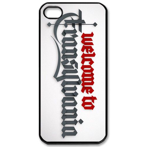 Unique Design welcome to Transilvania Pattern iPhone Kılıf-Kapak 807