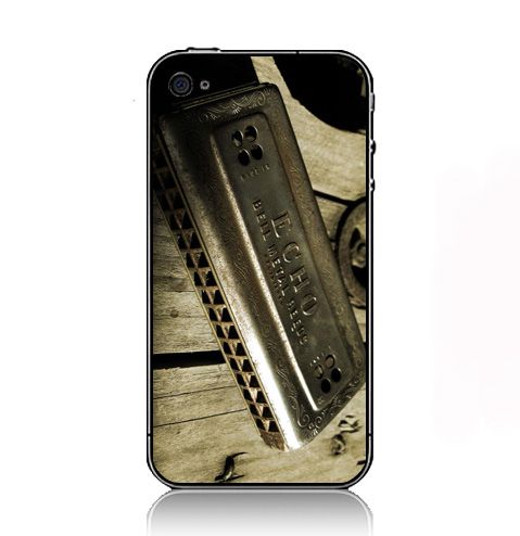 Vintage Harmonica iPhone Kılıf-Kapak  888